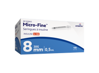 Insulinespuit met BD Micro-Fine naald