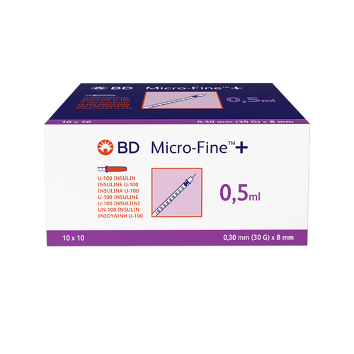 Seringue à insuline avec aiguille BD Micro-Fine