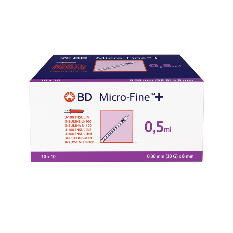Seringue à insuline avec aiguille BD Micro-Fine