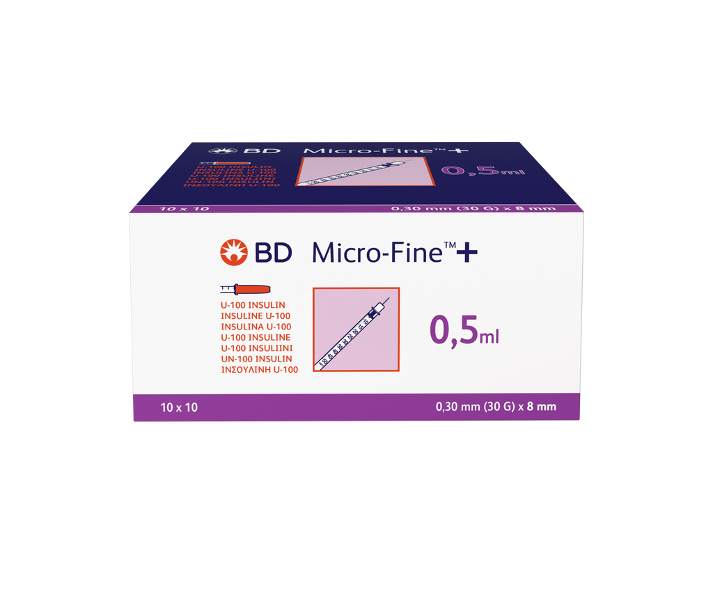 Seringue à insuline avec aiguille BD Micro-Fine
