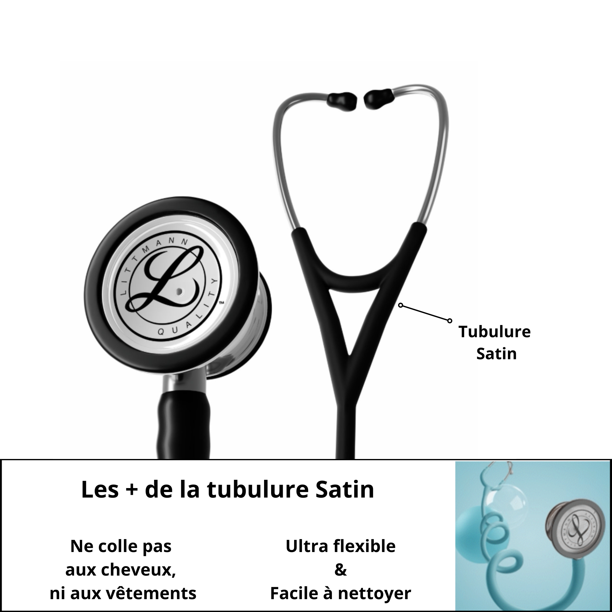 Littmann® Cardiology IV™ Stethoscoop - Satijn Edition