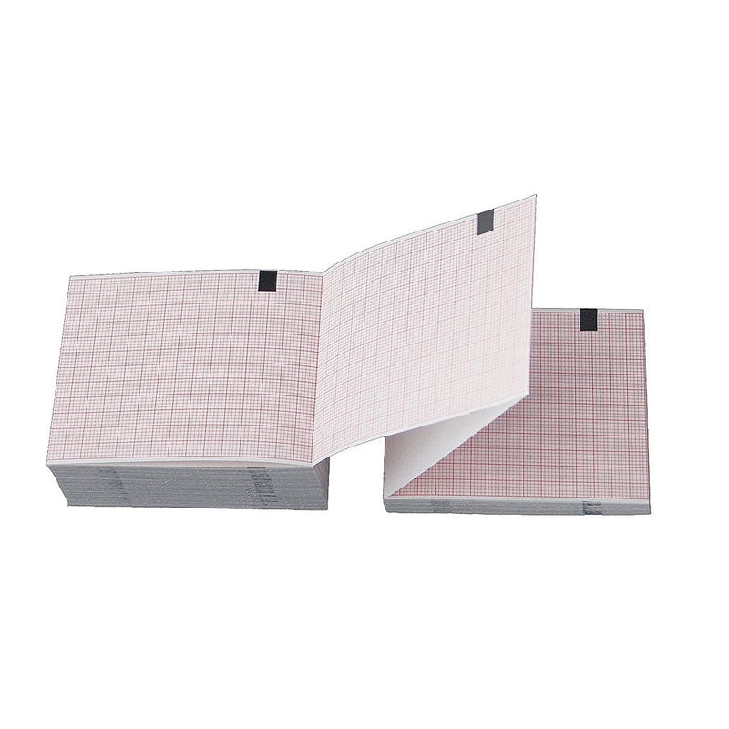 Papier ECG - 10 Liasses de 400 feuilles de 63 mm x 75 mm