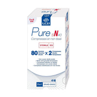 Steriele non-woven kompressen 40g LCH - 5x5cm