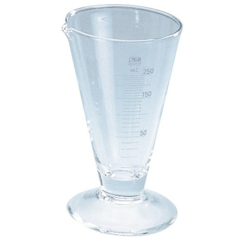 Verre à pied gradué 250 et 500 ml