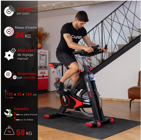 Vélo de biking - Racer XPR - Care