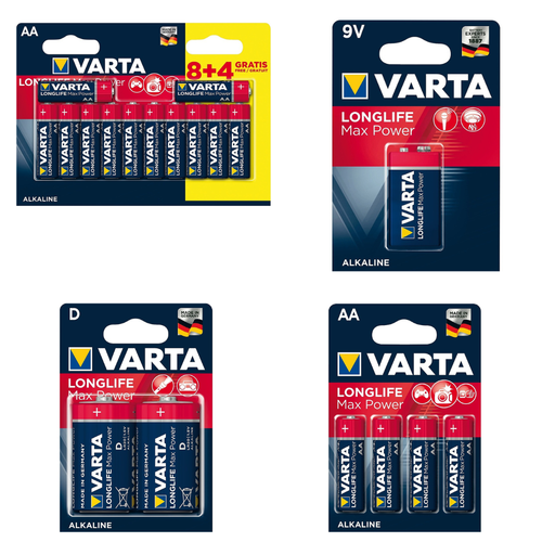 Varta Longlife-batterijen