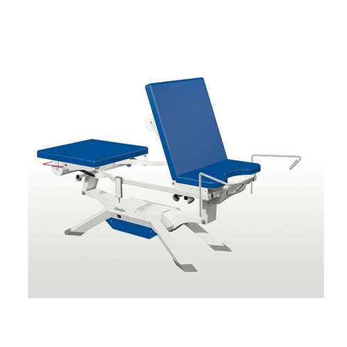 Divan électrique iDuolys sur patins et étaux avec étriers