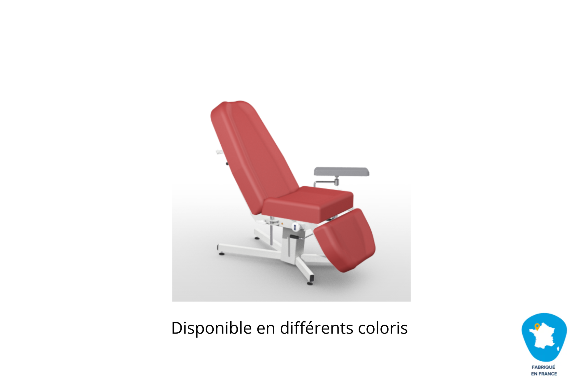 Fauteuil de prélèvement infirmier
