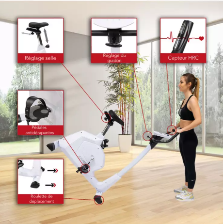 Ergometer hometrainer - ERGOS V