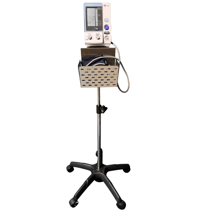 Pied à roulettes pour tensiomètres bras professionnels Omron