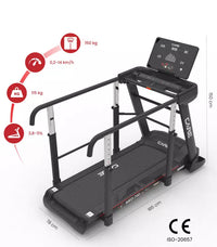 Tapis avec barres de maintien Med-740