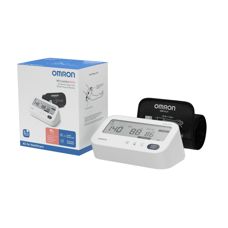 Tensiomètre électronique bras Omron M3 Comfort AFib