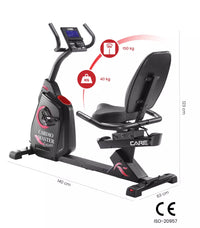 CE-695 CARE verbonden elliptische fiets