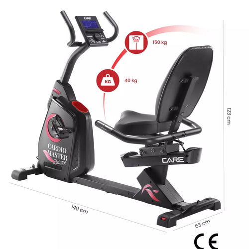 CE-695 CARE verbonden elliptische fiets
